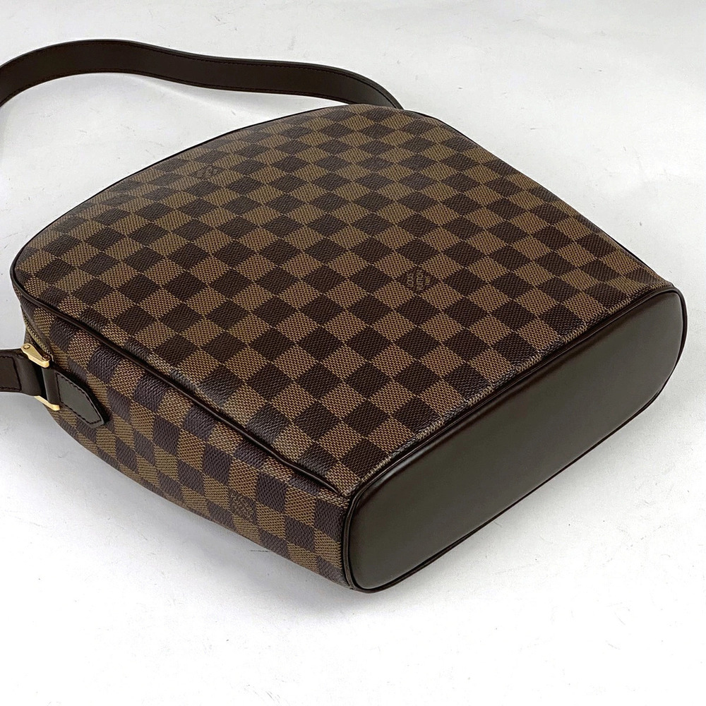 Louis Vuitton Short Brown Ipanema Strap Damier Shoulder Bag